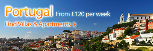 Self-catering villas and apartments in Portugal, Central Algarve, Vilamoura, Albufeira, Carvoeiro, Almancil, Lagoa, Quarteira, Quinta do Lago, Vale do Lobo